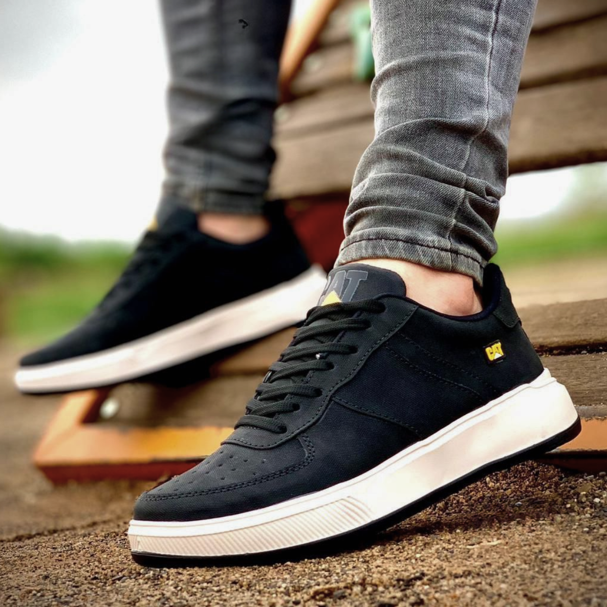 tenis caterpillar cat para hombre color negro Comprar tienda onlineshoppingcenterg Colombia centro de compras en linea